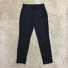 Old Navy Pants Womens Size 6 Black Stretchy Cropped Capri 