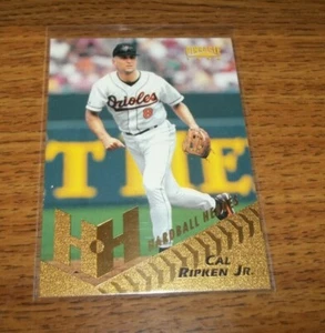 Cal Ripken Jr. 1996 Pinnacle Hardball Heroes #258  Baltimore Orioles - Picture 1 of 2