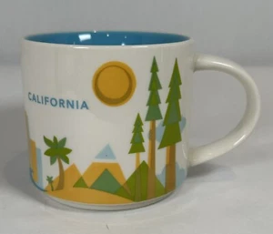 Starbucks "You are here" California 2015 Collection Coffee Cup Mug 14oz. - Picture 1 of 6