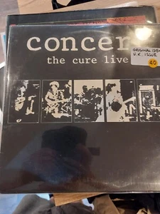 The Cure – Concert (The Cure Live) 1984 UK Vinyl fixh10 Original Black Inner - Picture 1 of 3