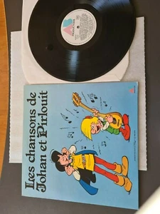 LP / LES CHANSONS DE JOHAN ET PIRLOUIT - ZEICHNUNG PEYO  - Bild 1 von 4