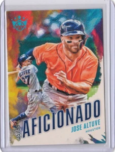 2020 Panini Diamond Kings Holo Blue Aficionado #9 Jose Altuve Astros /99 - Bild 1 von 1