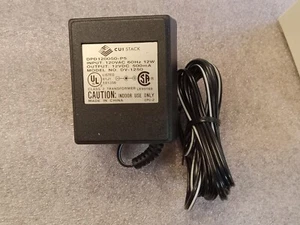 CUI Stack DPD120050-P5 Model DV-1250 12VDC 500mA - Picture 1 of 4