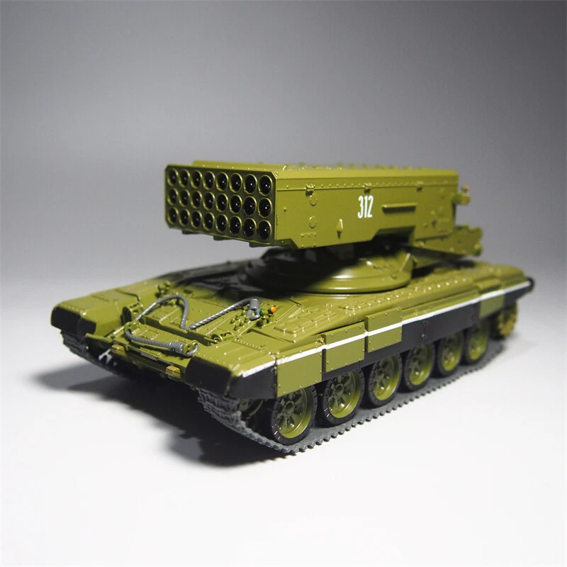 1/43 Russian Army TOC-1A Spitfire Tank Finished   Model - Image 1 of 4