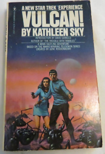 Vulcan! Kathleen Sky PB 1978 Bantam Books Star Trek