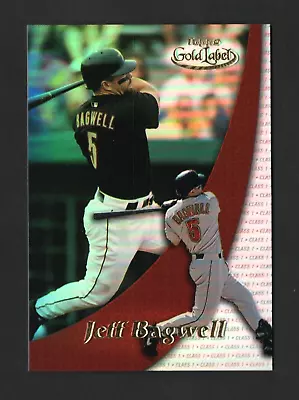 2000 Topps Gold Label Baseball Card #60 Jeff Bagwell – Houston Astros  A2012 - Image 1 of 2