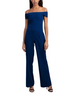 Trina Turk Polyester Blue Jumpsuits 