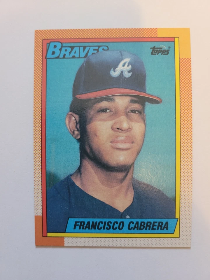 1990 TOPPS FRANCISCO CABRERA #254 NM - Image 1 of 1