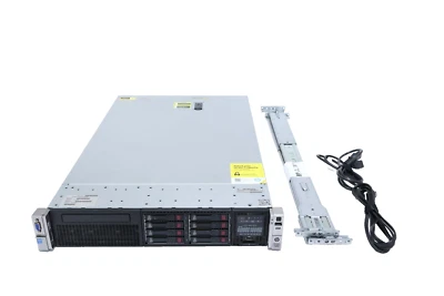 HP ProLiant DL380p Gen8 2x Xeon E5-2630 48GB RAM 6x 900GB + 2x 300GB HDD Server - Image 1 of 4