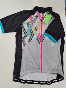 Madison Sportive Damen Kurzarm Radtrikot, schwarz/silbergrau. - Bild 1 von 5