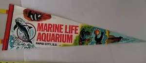 South Dakota Marine Life Aquarium Pennant Rapid City Penguin - Picture 1 of 7