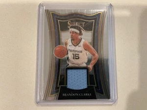 Parche usado del juego Brandon Clarke de baloncesto Panini Select 2020-21  - Imagen 1 de 2