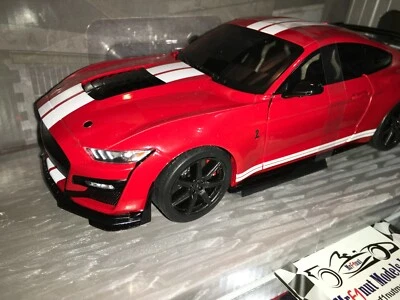 1:18 Solido SOL1805903 Ford Mustang GT500 Fast Track Racing Red 2020 - Image 1 of 4
