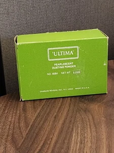Vintage Revlon "ULTIMA" Ultima Pearlescent Dusting Bath Powder 5 oz  Sealed New - Picture 1 of 8