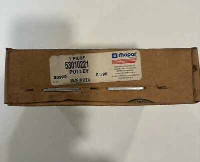 Polea bomba de agua Dodge Viper #53010221 Foto 1 de 2