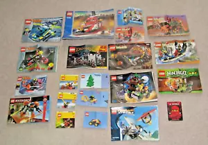 20 Lego LotR City Ninja Alpha Team and More Instruction Sets Booklets Cards - Picture 1 of 4
