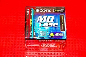 MD SONY COLOR COLLECTION MINI DISC FIVE PACK (5) (SEALED) - Picture 1 of 6