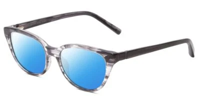 Jones NY J760 男女通用 Cateye 偏光太阳镜灰色大理石喇叭 53 毫米 4 种可选 — 第 1/4 张图片