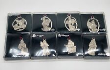 Longaberger 1998 Pewter Christmas Ornaments *see selection*