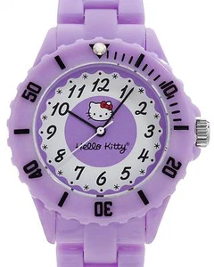 HELLO KITTY Ladies Watch in Purple Plastic Model h3wl1004nonnf-pr - Picture 1 of 3