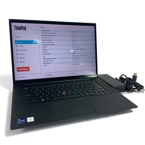 Lenovo ThinkPad P1 G4 16" Xeon W-11855M 3,2 GHz - 32 GB - 1 TB NVMe SSD - Win11 - Foto 1 di 13