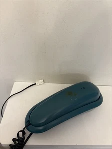 Vintage Geemarc TB 5200 türkis grün Wandmontage schmal Telefon schnurgebunden Telefon Requisite - Bild 1 von 6