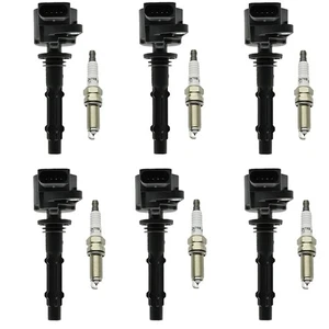 6PCS Ignition Coil & Spark Plug Repair Part For Mercedes-Benz ML350 ML450 ML550 - Picture 1 of 14