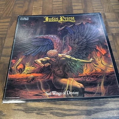 JUDAS PRIEST Sad Wings of Destiny Vinyl LP AYL1-4747-A 1983 - Image 1 of 4
