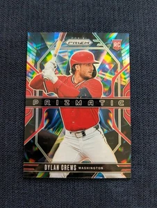 Dylan Crews 2025 Panini Prizm Baseball - Red Prizmatic RC /199 - Nationals #14 - Bild 1 von 2