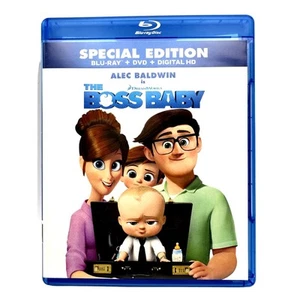 THE BOSS BABY (2017) Special Edition BLU-RAY Baldwin Buscemi Kimmel - Picture 1 of 3