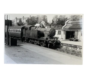 Locomotora 387 @ Barry Railway Station Gales 1951 foto en blanco y negro - Imagen 1 de 3