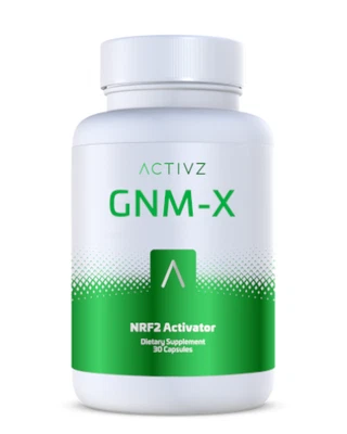 NEW ACTIVZ GNM-X Nrf2 Activator for Genetic Cellular Defense 30 Cap NEW LOGO - Image 1 of 4