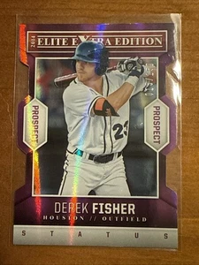 Derek Fisher 015/150 2014 Elite Extra Edition Prospects Status Viola Die-Cut #5 - Foto 1 di 10