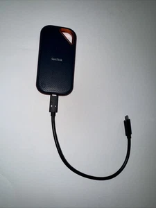 SanDisk 2TB Extreme PRO External Solid State Drive, Black - SDSSDE81-2T00-G25 - Picture 1 of 2