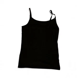 No Boundaries schwarzes geripptes Camisole Tanktop Größe Medium  - Bild 1 von 6