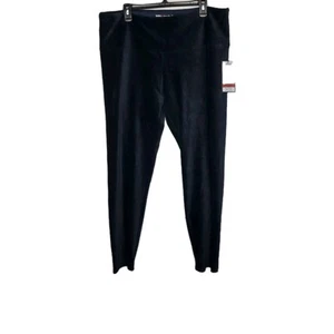 Intro Love The Fit Womans SZ 2X Blue Tummy Control Seamless Corduroy Legging - Picture 1 of 12