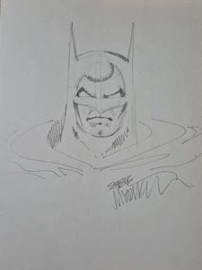 Steve Mitchell signiert Batman San Diego Comic Con SDCC Original Skizzenbuch Kunst - Bild 1 von 5