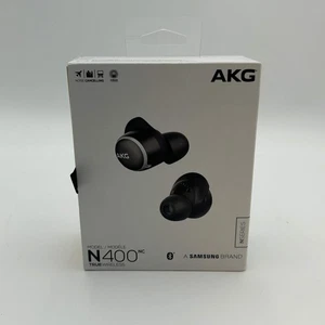AKG N400 Earbuds Black - Open Box - Picture 1 of 10
