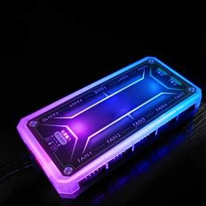 Rgb Case Fan Motherboard Controller Strong Penetration Music Sensoring Rhy BUU - Photo 1/8