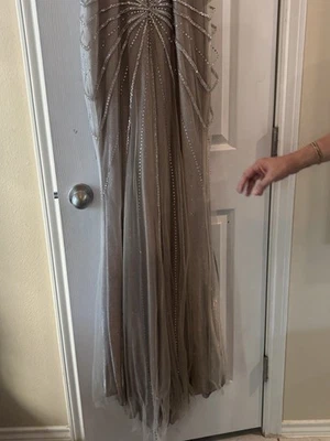 GB Social Beaded Evening Dress - Image 1 of 4