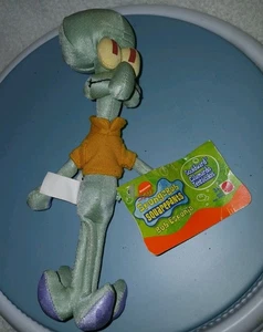 Squidward Plush 8"  SpongeBob Squarepants 2002 Viacom Nickelodeon Mattel New - Picture 1 of 9