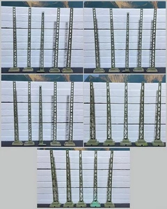 25 PEZZI MARKLIN 7021 ALBERO A TORRE TRALICCIO BINARI K e M - Foto 1 di 6