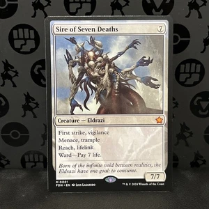 Sire of Seven Deaths FDN Foundations MTG  Card Mythic, M/Nm Condition Regular - Picture 1 of 2
