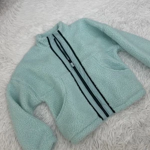 Girls' Cozy Fleece Full Zip Jacket Warm Sherpa Casual Top Layer New - Picture 1 of 3