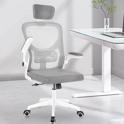 OYAJIA Bürostuhl Ergonomisch Drehstuhl Chefsessel 150kg/330LB Schreibtischstuhl Netz