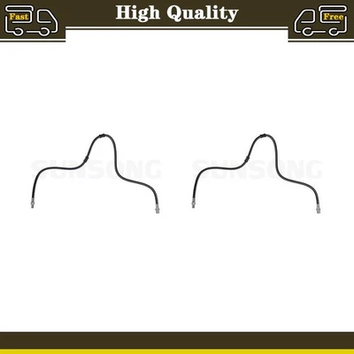 2 前刹车软管制动线适用于国际收割机 S1654 6.8L 7.6L 7.3L — 第 1/4 张图片