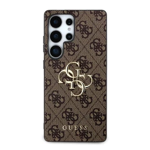 Funda protectora GUESS Samsung S25 Ultra 4G Big Metal Logo marrón - Imagen 1 de 6
