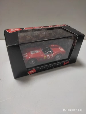 BRUMM 1:43 AUTO FERRARI TESTA ROSSA GOVERNOR'S TROPHY RACE 1960 BIS EDITION R156 - Immagine 1 di 4