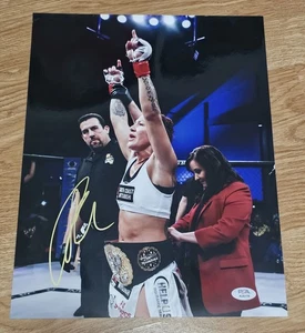 Cris Cyborg Invicta Signed Autographed 11x14 Photo PSA/DNA - Picture 1 of 2