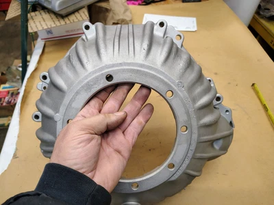 Rare 64-65 Ford 260,289 Bolt  C4 FORD TRANS BELL HOUSING  C4AP-7976-A - Image 1 of 4